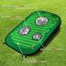 Clispeed Foldable Chipping Net Cornhole Game Set Golfing Target Net for Indoor Outdoor Practice Training