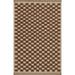 Brown/White 96 x 30 x 0.25 in Area Rug - AllModern Azle Geometric Handmade Flatweave Area Rug in Brown/Beige | 96 H x 30 W x 0.25 D in | Wayfair