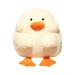 Temacd Duck Plush Toy Super Soft Fat Body White Duck Plushies Companion Sleep Pillow Cartoon Plush Doll Stuffed Animal Pillow Toy Home Decoration Duck