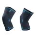 Knee Compression Sleeve | Knee Brace for Men & Women | Knee Support for Running Basketball Weightlifting Gym Workout Sports | 2PCS