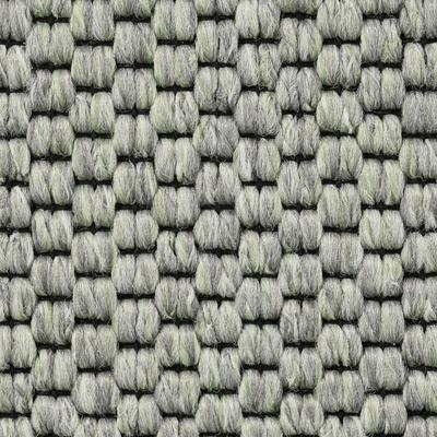 Teppichboden BODENMEISTER "Turania, Strukturschlinge - Uni Farben", grün (hell, grün), B:400cm H:5,3mm L:350cm, Polypropylen, Teppiche, Wohnzimmer, Schlafzimmer, Kinderzimmer, Breite 400/500 cm Image