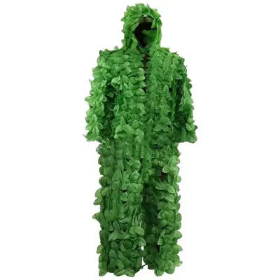 CamSolomon-Vêtements d'extérieur imbibés de jungle feuilles d'entraînement CS pantalon de chasse