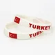 Bracelet en silicone de sport de football pour adultes sensation nationale de la Turquie bracelets