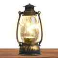 Lanterne d'extérieur à piles lanterne suspendue flamme vacillante ou filaire éclairage décoratif