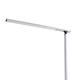 Prios Zyair LED-Büro-Stehleuchte, silber 108,4 cm