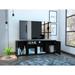 TV Stand for 65 Inch TV, Rectangle 3-Shelf TV Stand, for Living Room&Bedroom