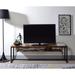 Industrial style TV cabinet, TV Stand for TVs up to 65-Inch Flat Screen,for Living Room & Bedroom