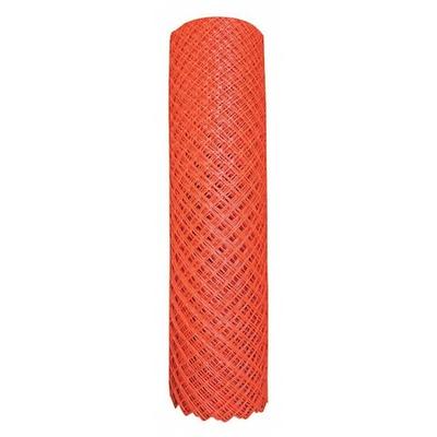 QUEST DLW 48100 X Fence,2" x 2" Mesh,4 ft. H,Orange