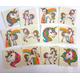 Unicorn & Rainbows Temporary Tattoos Transfers Kids Girls Birthday Party Bag Fillers Favours Ply