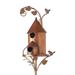 Bird House for Outside Metal Bird House With Poles Outdoor Metal Bird House Stake Bird House For Patio Backyard Patio Outdoor Garden Decoration