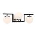 George Kovacs Lighting - Alluria II - 3 Light Bath Vanity In Contemporary