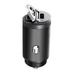 Washranp 2-in-1 Dual Port Car Charger 45W PD QC3.0 Pull Ring Design Mini Super Fast Car Charger Adapter