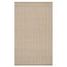 Bare Natural Handwoven Cotton Rug 8 x 10