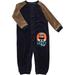 Carter s Baby Boy s Infant Long Sleeve One Piece Velour Coverall - Daddy s #1 Draft Pick-6 Months