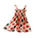 Tosmy Girls Clothes Casual Dress Summer Scoop Neck Sleeveless Floral Flowy Print Plain Sundress Beach Dress Party Dresses