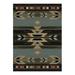 Mayberry Rug 5 ft. 3 in. x 7 ft. 3 in. Hearthside Rio Grande Ebony Area Rug