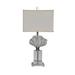 Crestview Collection Crystal Beach Table Lamp- White Shell & Crystal