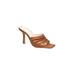 Women's Luanda Heeled Mule by Halston in Nude (Size 9 1/2 M)