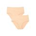 Plus Size Women's Everyday Smoothing Brief by Comfort Choice in Nude (Size 13)