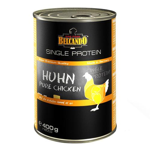 24x 400g Single Protein Huhn Belcando Hundefutter nass