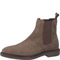 MARCO TOZZI by Guido Maria Kretschmer Herren Chelsea Boots aus Wildleder Elegant, Braun (Muscat), 44