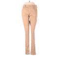 Old Navy Jeans - Mid/Reg Rise Skinny Leg Denim: Tan Bottoms - Women's Size 8 - Light Wash