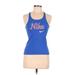 Nike Active Tank Top: Blue Activewear - Women's Size Medium