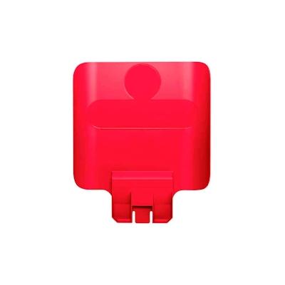 Hinweistafel für Rubbermaid Slim Jim Recycling-Station | HxBxT 36,2x30x4,4cm | Polypropylen | Rot von PROREGAL Image
