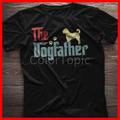 Dogfather Best Goldendoodle Dad Shirt. T-Shirt. Gift For Dog Lovers & Owners. Fathers Day For Gift Him