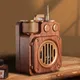 Haut-parleur Bluetooth radio rétro unique haut-parleur vintage sans fil portable style ancien