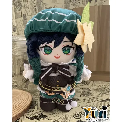 Genshin Impact Venti Peluche Limit Change Clothes Soft Outfit Toy Cosplay Fan Gift 20cm C KM