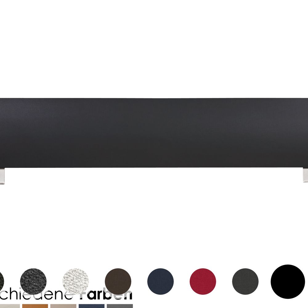 Hasena Kopfteil Lenio 120 cm / PK3 Capo 760 anthrazit Image