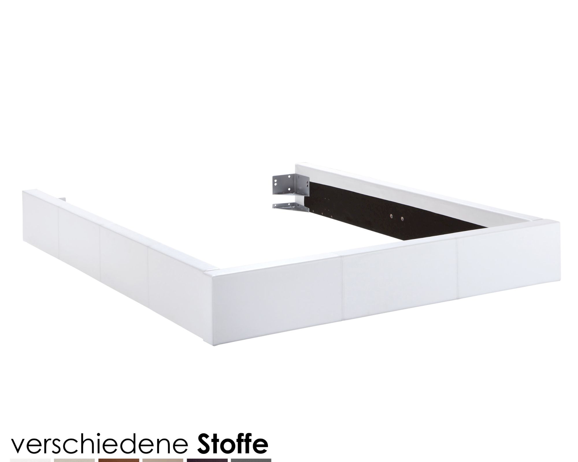 Hasena Dream-Line Bettrahmen Lungo 28/3S 200x200 cm / PK3 Boucle 771 grey Image