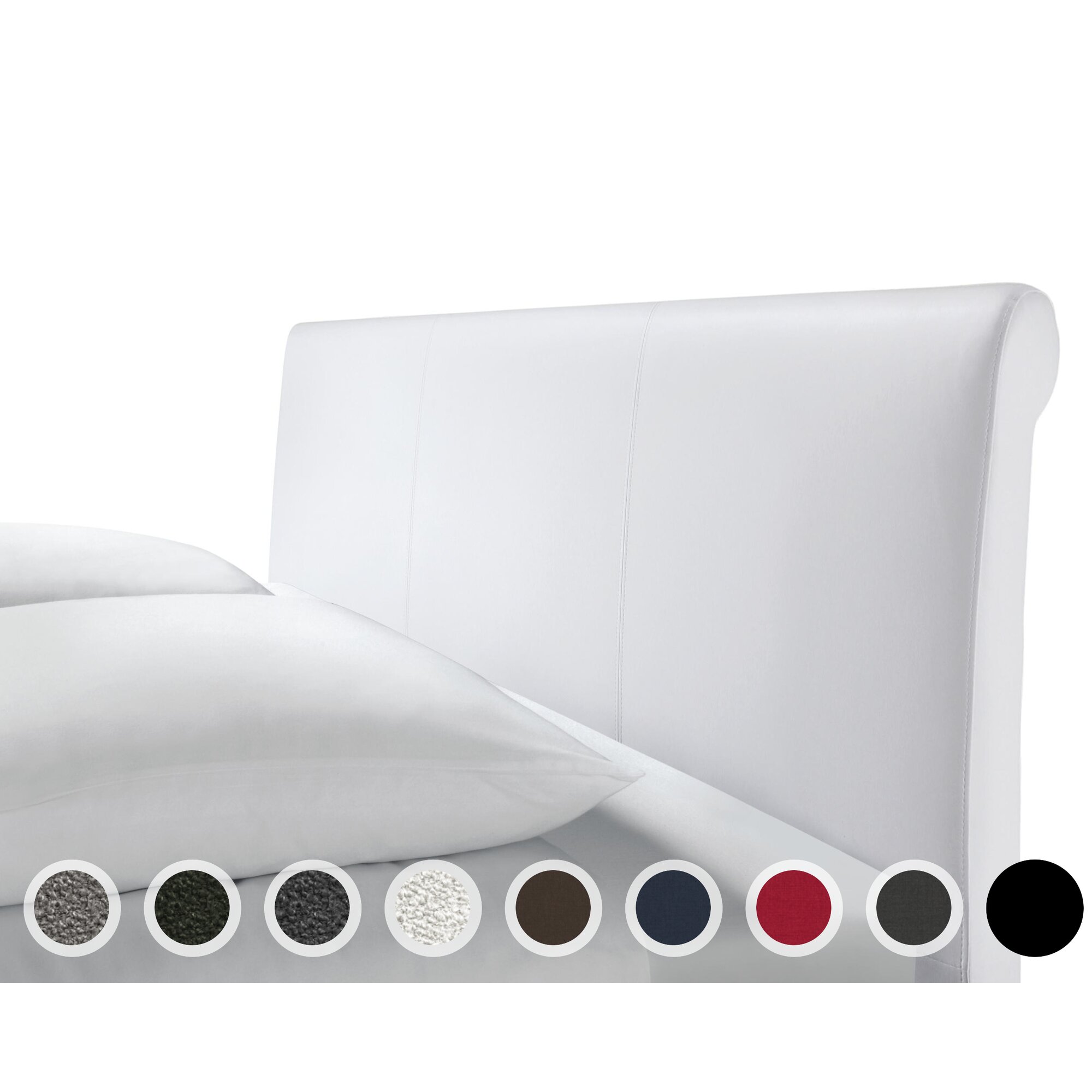 Hasena Dream-Line Kopfteil Damo 140 cm / PK3 Velluto 742 coffee Image