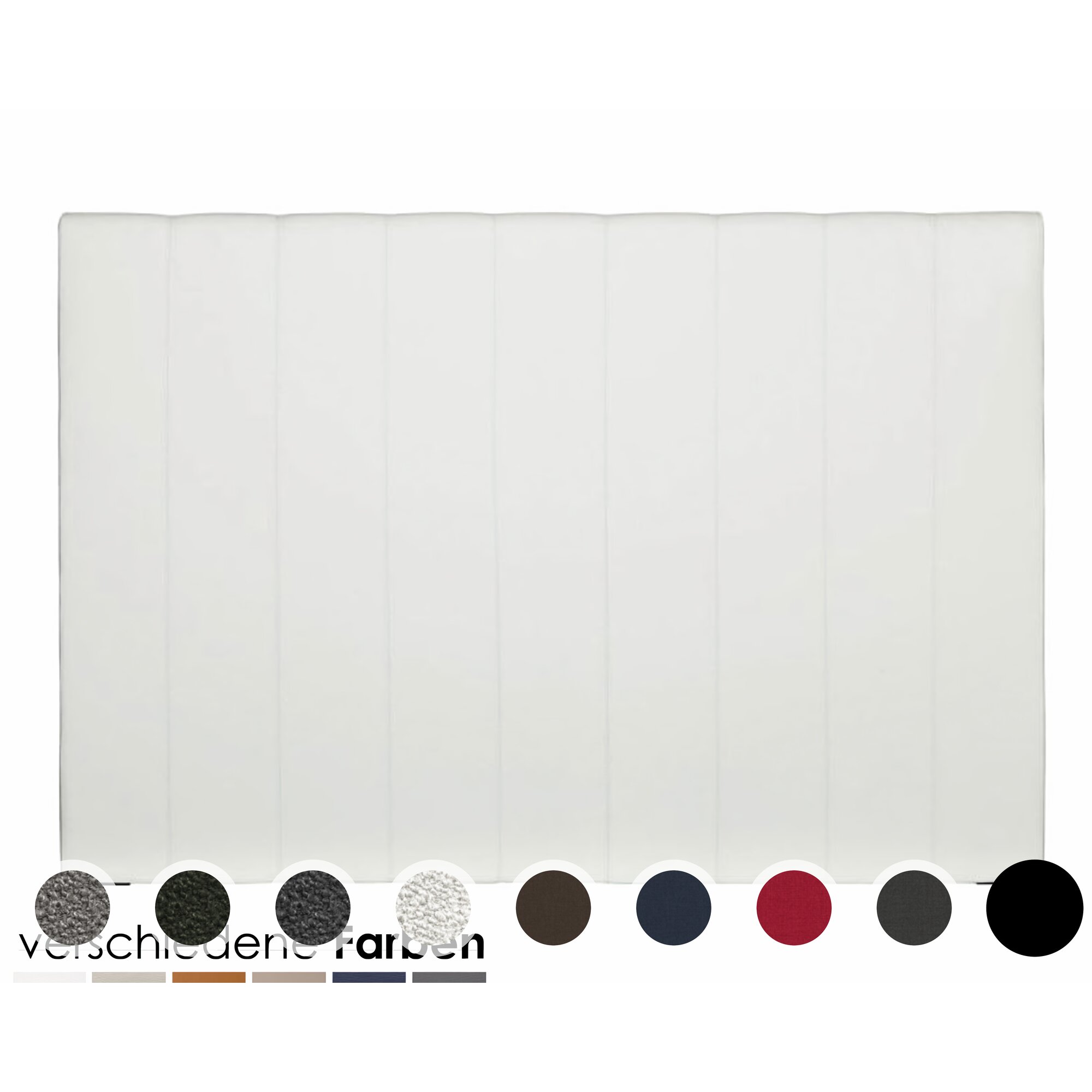 Hasena Movie-Line Wandpaneele Colina XL 161 cm / PK3 Velluto 740 grey Image