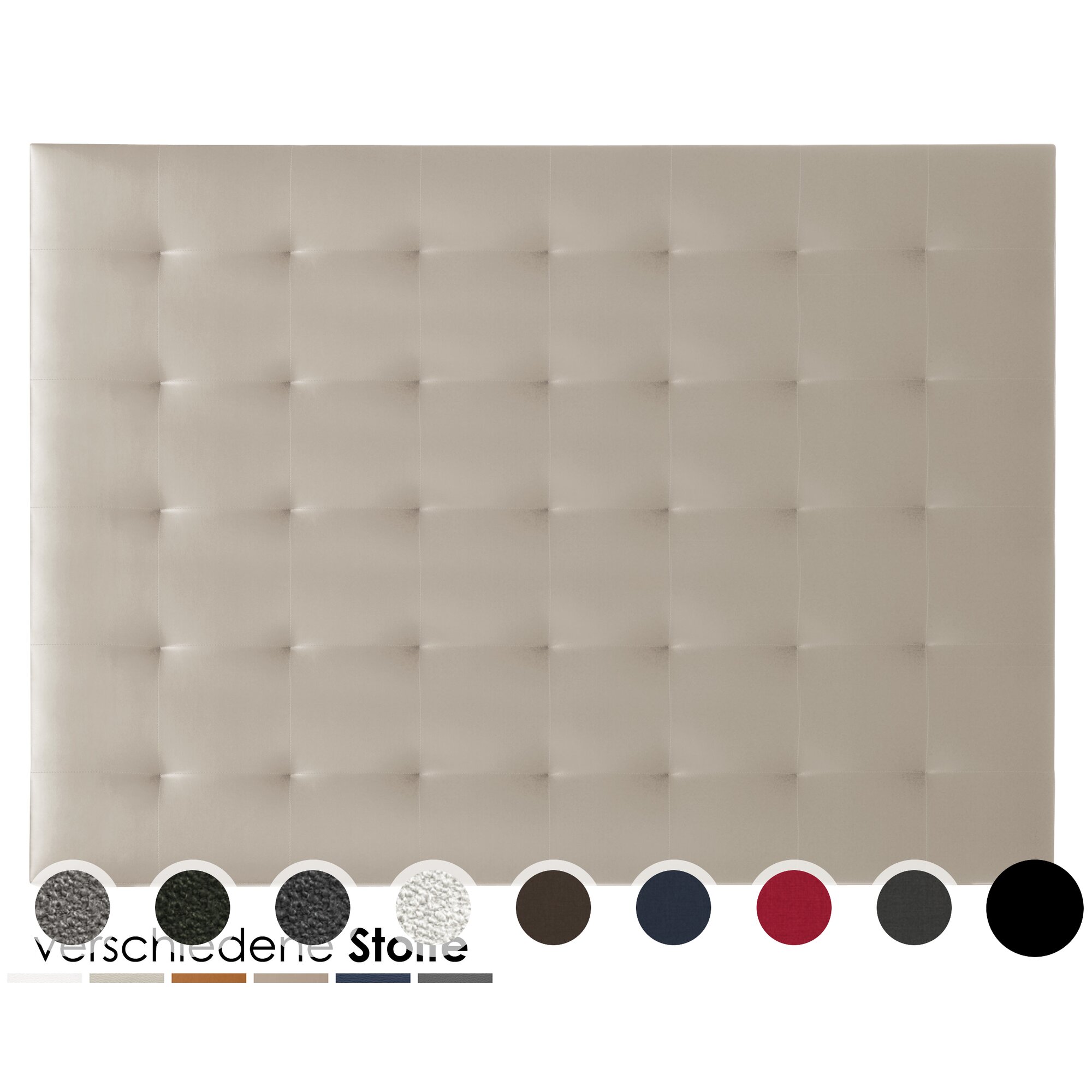 Hasena Factory-Line Wandpaneele Sogno XL 201 cm / PK3 Fusio 751 anthrazit Image