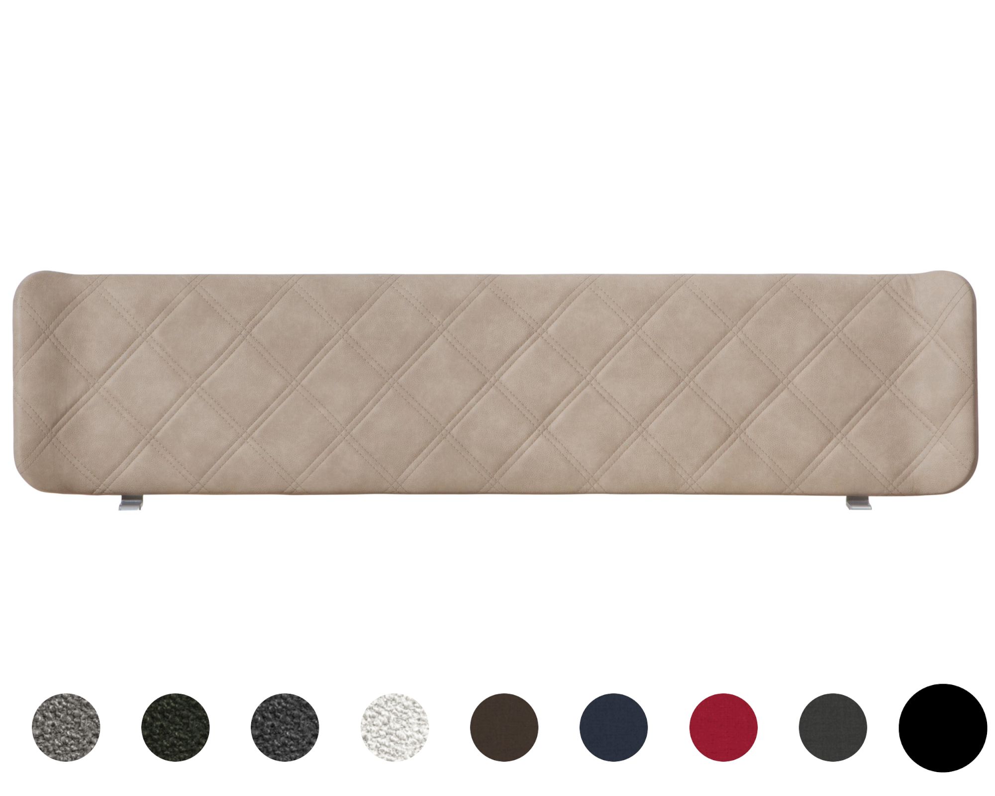 Hasena Kopfteil Gabo 160 cm / PK3 Velluto 741 ivory Image