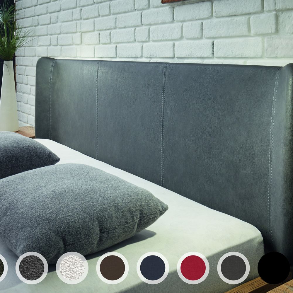 Hasena Kopfteil Obag 180 cm / PK3 Buffalo 720 shale Image