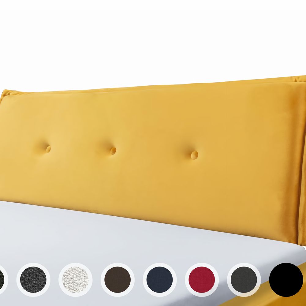 Hasena Kopfteil Talma 140 cm / PK3 Ritorno 641 anthrazit Image