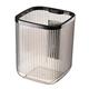 Desk Trash Can Table Waste Bin Desk Organizer Transparent Mini Wastebasket Mini Countertop Trash Can for Home Countertop Kitchen Car black