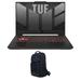 ASUS TUF Gaming A15 (2023) Gaming/Entertainment Laptop (AMD Ryzen 7 7735HS 8-Core 15.6in 144Hz Full HD (1920x1080) GeForce RTX 4050 16GB DDR5 4800MHz RAM Win 11 Home) with Atlas Backpack