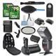 Super Accessory Kit For Canon Rebel 5D Mark III/5DS/5DS R with Battery Grip + Extra Battery + Flash + 2 PC 32 GB SD Cards + Backpack