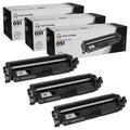 LD Products Compatible Toner Cartridge Replacement for Canon 051 2168C001 (Black 3-Pack) Compatible with the Following Canon Printer Models Pixma MP170