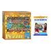 Bundle of 2 |EuroGraphics Spot & Find Olympics Puzzle (100-Piece) + Smart Puzzle Glue Sheets