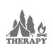 Therapy Camping Sticker Decal Die Cut - Self Adhesive Vinyl - Weatherproof - Made in USA - Many Color and Sizes - camp camper tree tent fire hike hiker