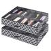 Wildon Home® Fabric Underbed Storage - Set of 2 Fabric in Gray | 5.9 H x 29.3 W x 23.6 D in | Wayfair DEEE56A5EDA74164A38004627C8470EA