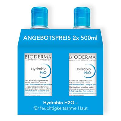 Bioderma Hydrabio H2O Mizellen-Reinig.lös.Duo 2x500 ml Lösung Image