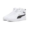 Sneaker PUMA "Caven 2.0 Mid Sneakers Erwachsene", Gr. 42, bunt (weiß schwarz gold), Obermaterial: Synthetik, Textil; Futter: Textil; Laufsohle: Gummi, Schuhe