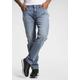Slim-fit-Jeans LEE "Extrem Motion Slim" Gr. 32, Länge 30, blau (lenny) Herren Jeans Slim Fit