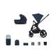 Venicci Tinum Edge 2 in 1 Pushchair Bundle Ocean